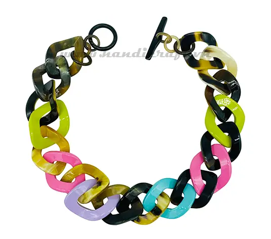Buffalo Horn Necklace HD10815, handmade buffalo horn jewelry