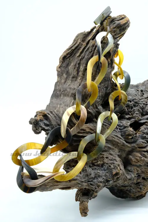 Buffalo Horn Necklace HD10818, handmade buffalo horn jewelry