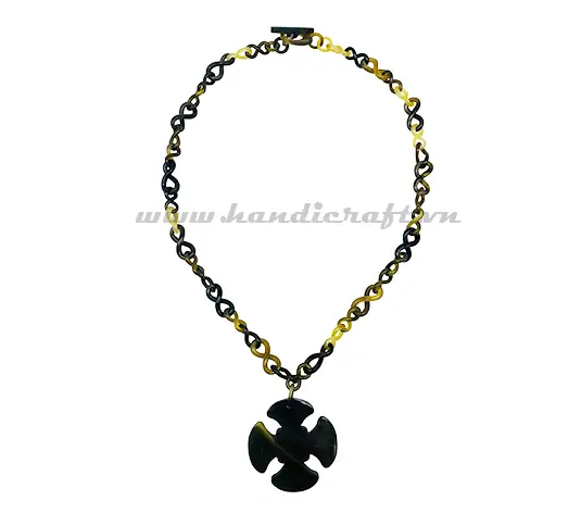 Buffalo Horn Necklace HD10822, handmade buffalo horn jewelry