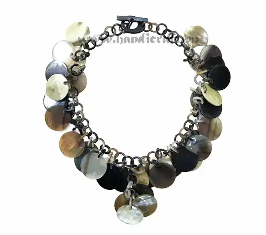 Buffalo Horn Necklace HD10836, handmade buffalo horn jewelry