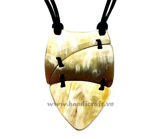 Horn Pendant HD20005, handmade buffalo horn jewelry