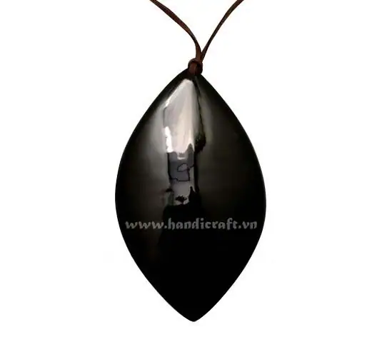 Buffalo Horn Pendant HD20022, handmade buffalo horn jewelry