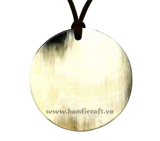 Buffalo Horn Pendant HD20023, handmade buffalo horn jewelry