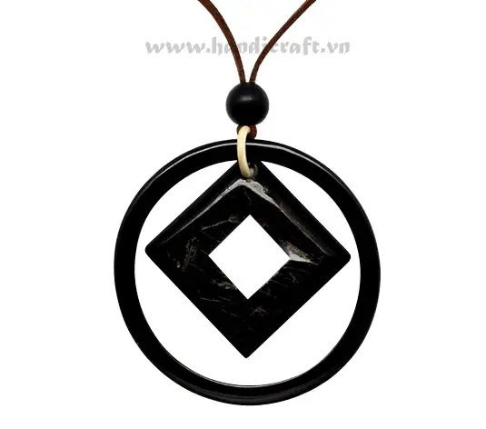 Buffalo Horn Pendant HD20058, handmade buffalo horn jewelry