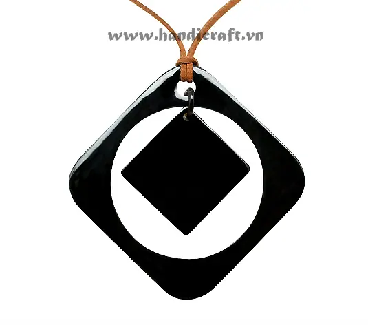 Buffalo Horn Pendant HD20059, handmade buffalo horn jewelry