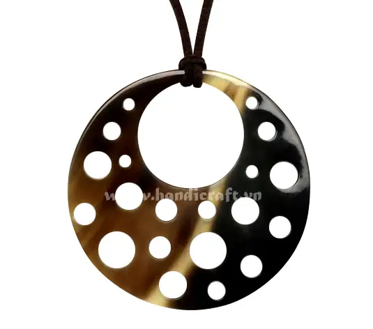 Horn Pendant HD20071, handmade buffalo horn jewelry