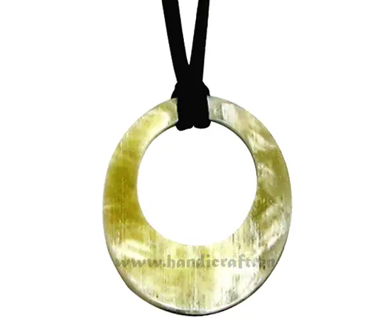 Horn Pendant HD20101, handmade buffalo horn jewelry