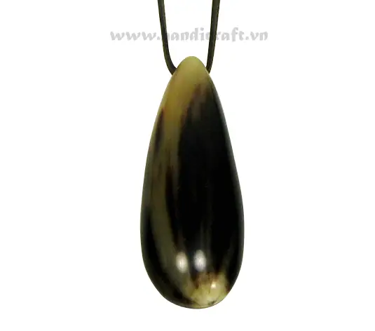 Horn Pendant HD20102, handmade buffalo horn jewelry