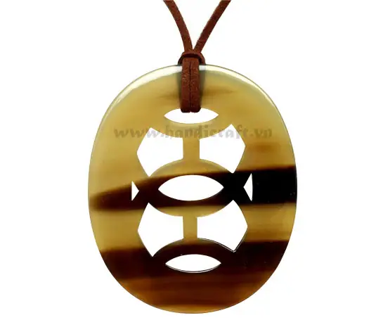 Horn Pendant HD20103, handmade buffalo horn jewelry