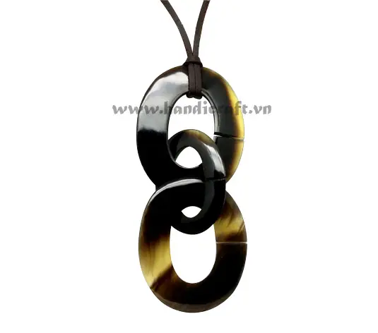 Horn Pendant HD20113, handmade buffalo horn jewelry