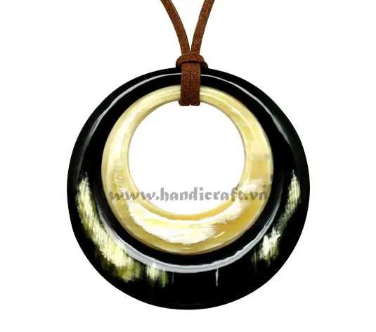 Horn Pendant HD20133, handmade buffalo horn jewelry