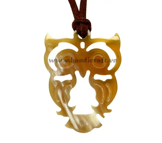 Horn Pendant HD20135, handmade buffalo horn jewelry