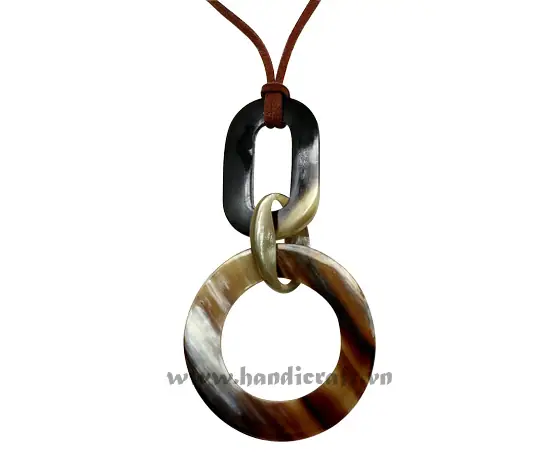 Horn Pendant HD20139, handmade buffalo horn jewelry
