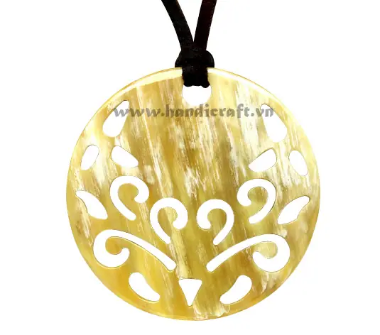 Horn Pendant HD20158, handmade buffalo horn jewelry