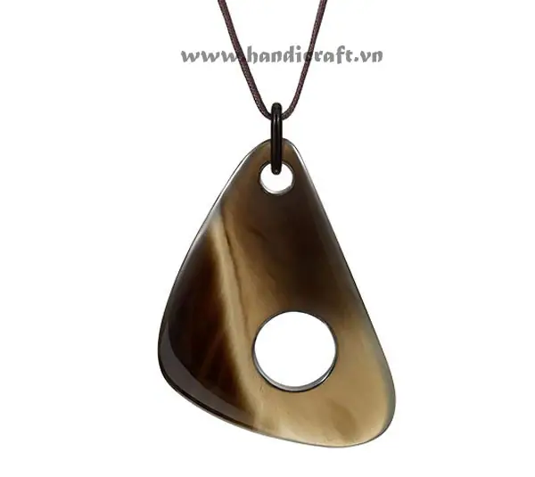 Horn Pendant HD20166, handmade buffalo horn jewelry