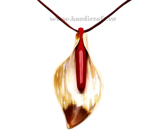 Horn Pendant HD20186, handmade buffalo horn jewelry
