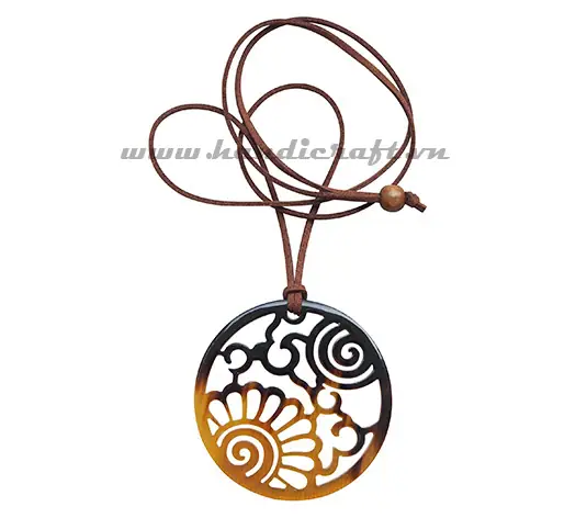 Horn Pendant HD20283, handmade buffalo horn jewelry