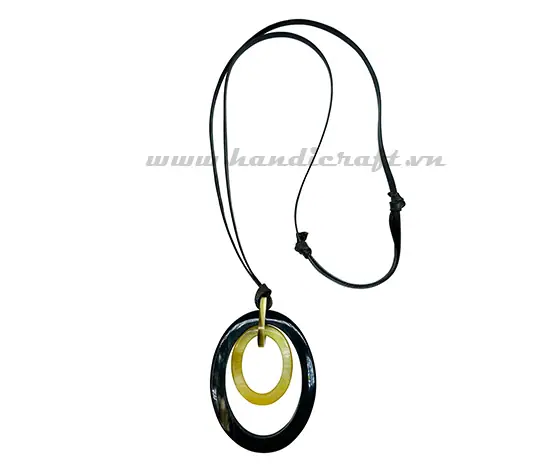 Horn Pendant HD20290, handmade buffalo horn jewelry