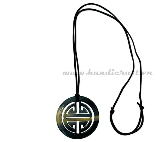 Horn Pendant HD20300, handmade buffalo horn jewelry