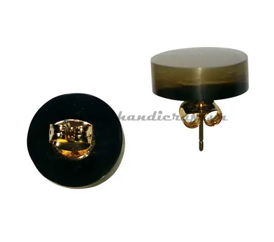 Horn Earrings HD30403, handmade buffalo horn jewelry