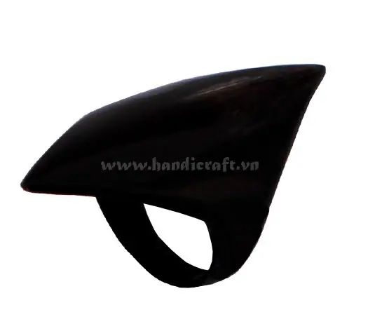 Horn Ring HD40002, handmade buffalo horn jewelry