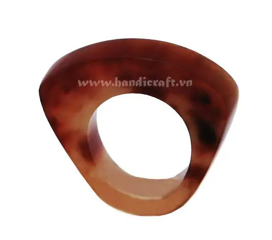 Horn Ring HD40014, handmade buffalo horn jewelry