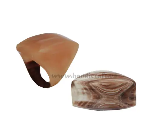 Horn Ring HD40017, handmade buffalo horn jewelry