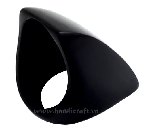 Horn Ring HD40028, handmade buffalo horn jewelry
