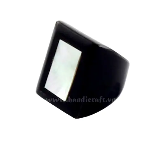 Horn Ring HD40036, handmade buffalo horn jewelry