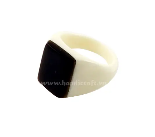 Bone Ring HD40038, handmade buffalo horn jewelry