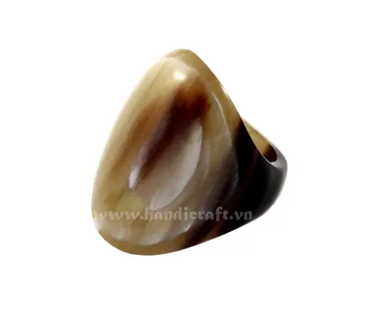 Horn Ring HD40048, handmade buffalo horn jewelry