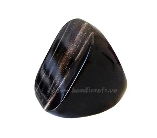 Horn Ring HD40053, handmade buffalo horn jewelry