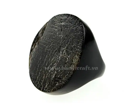 Horn Ring HD40067, handmade buffalo horn jewelry