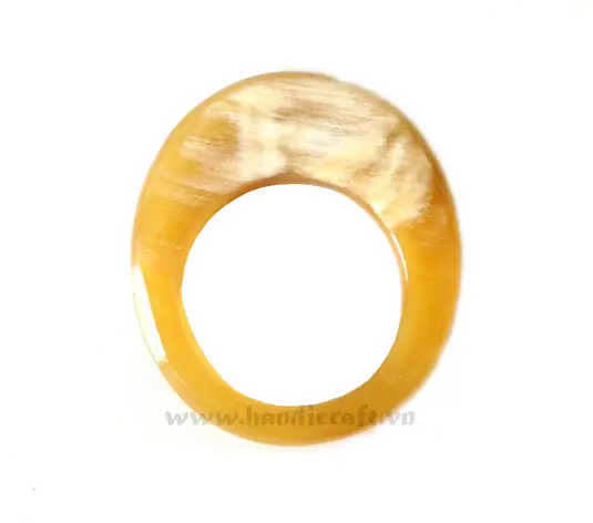 Horn Ring HD40086, handmade buffalo horn jewelry