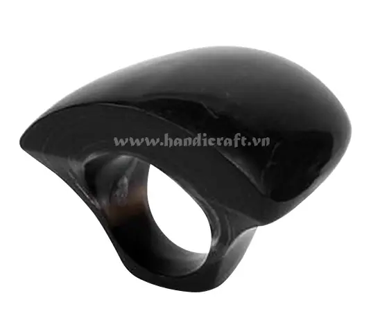 Horn Ring HD40109, handmade buffalo horn jewelry