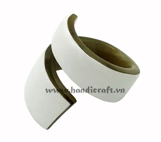 Horn Ring HD40117, handmade buffalo horn jewelry