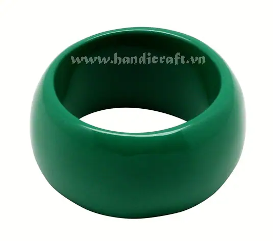 Horn & Lacquer Ring HD40126, handmade buffalo horn jewelry