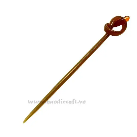 Horn Hair Pin HD50013, handmade buffalo horn jewelry