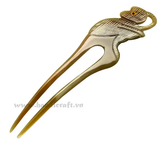 Handmade Horn Hair Accessories HD50033, handmade buffalo horn jewelry