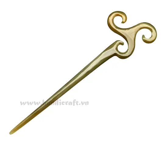 Handmade Horn Hair Accessories HD50037, handmade buffalo horn jewelry