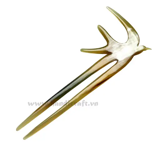 Handmade Horn Hair Accessories HD50064, handmade buffalo horn jewelry
