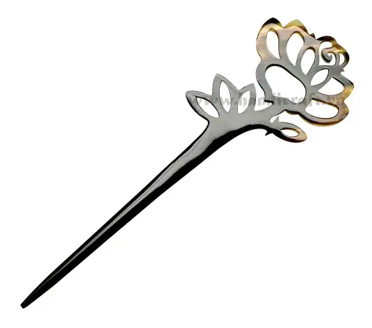 Handmade Horn Hair Accessories HD50073, handmade buffalo horn jewelry