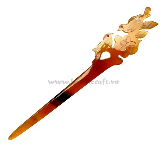 Handmade Horn Hair Accessories HD50077, handmade buffalo horn jewelry