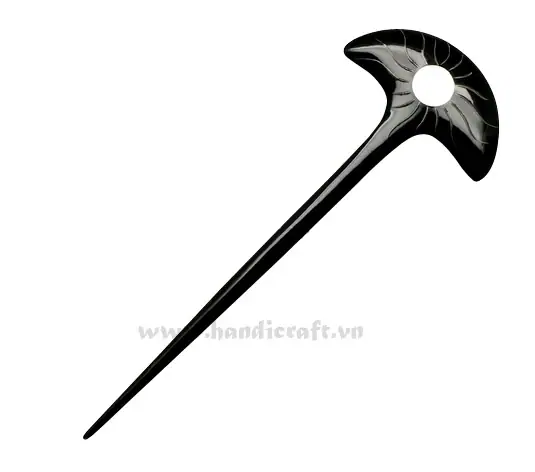 Handmade Horn Hair Accessories HD50099, handmade buffalo horn jewelry