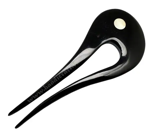 Handmade Horn Hair Accessories HD50123, handmade buffalo horn jewelry