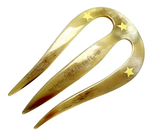 Handmade Horn Hair Accessories HD50125, handmade buffalo horn jewelry