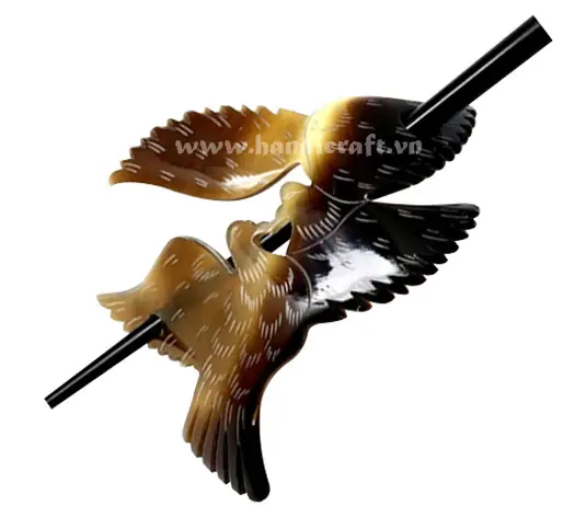Handmade Horn Hair Accessories HD50236, handmade buffalo horn jewelry