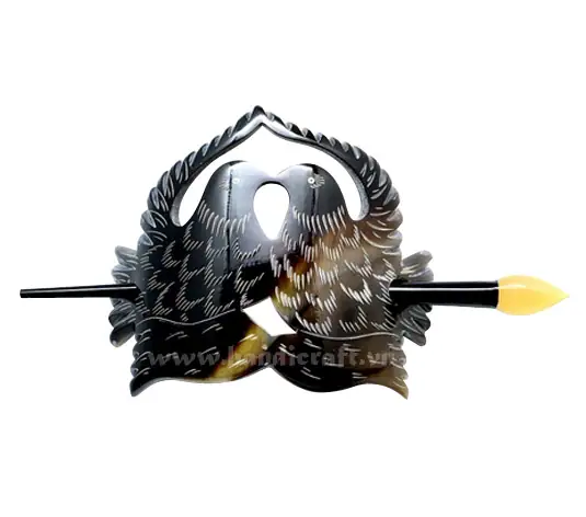 Handmade Horn Hair Accessories HD50238, handmade buffalo horn jewelry