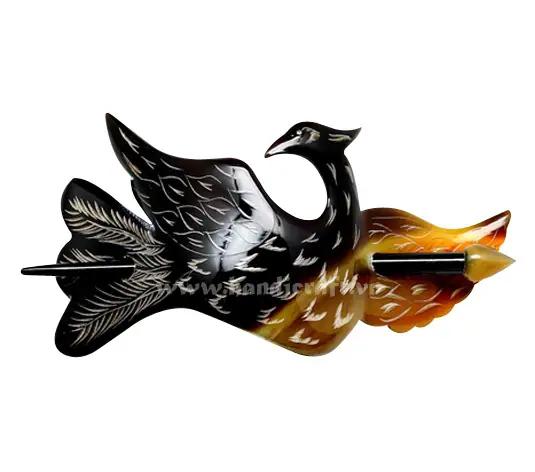 Handmade Horn Hair Accessories HD50239, handmade buffalo horn jewelry
