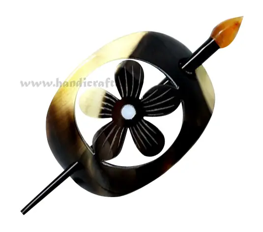Handmade Horn Hair Accessories HD50254, handmade buffalo horn jewelry